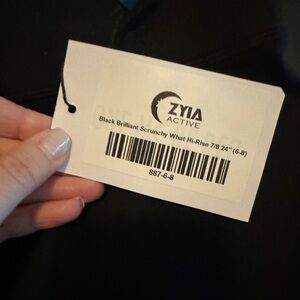 Zyia 6-8 Scrunchy What Leggings